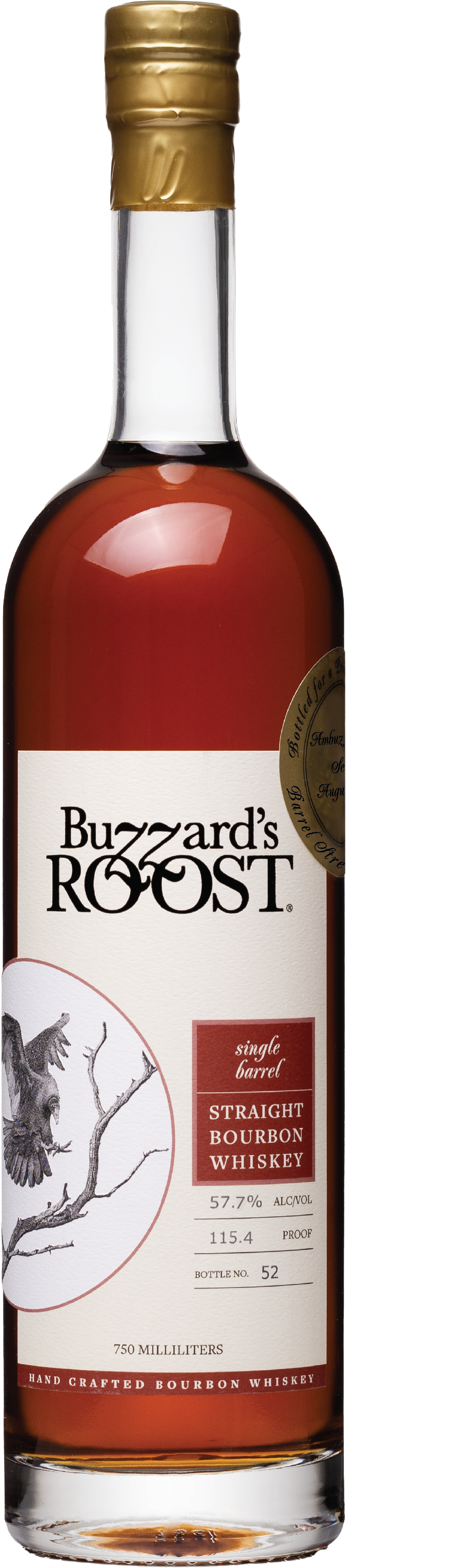 Pre-Order: Buzzard's Roost Ambuzzador’s Select August 2024 Straight Bourbon Whiskey
