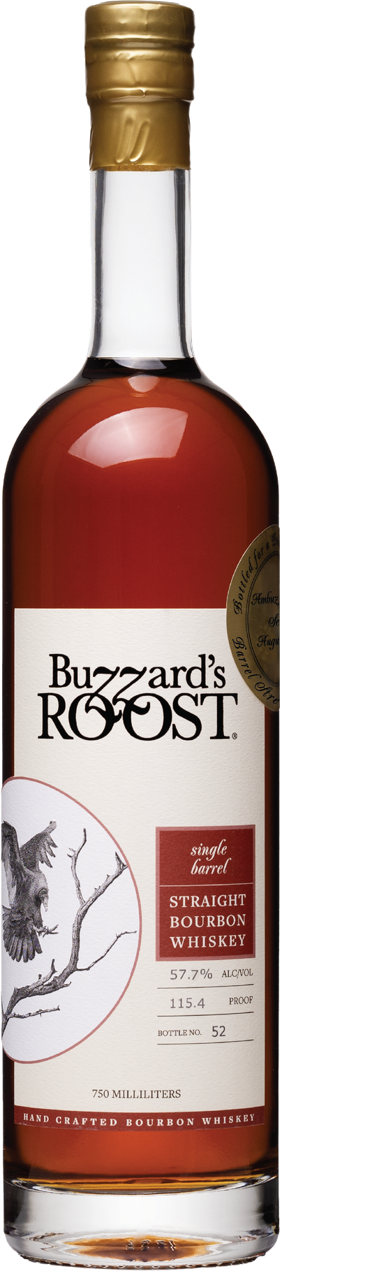 Pre-Order: Buzzard's Roost Ambuzzador’s Select August 2024 Straight Bourbon Whiskey